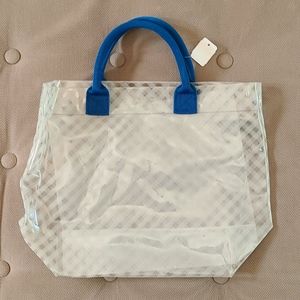 NWT Bath & Body Works Clear Tote Bag